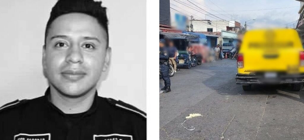 Identifican al agente PNC que perdió la vida en un enfrentamiento en zona 7