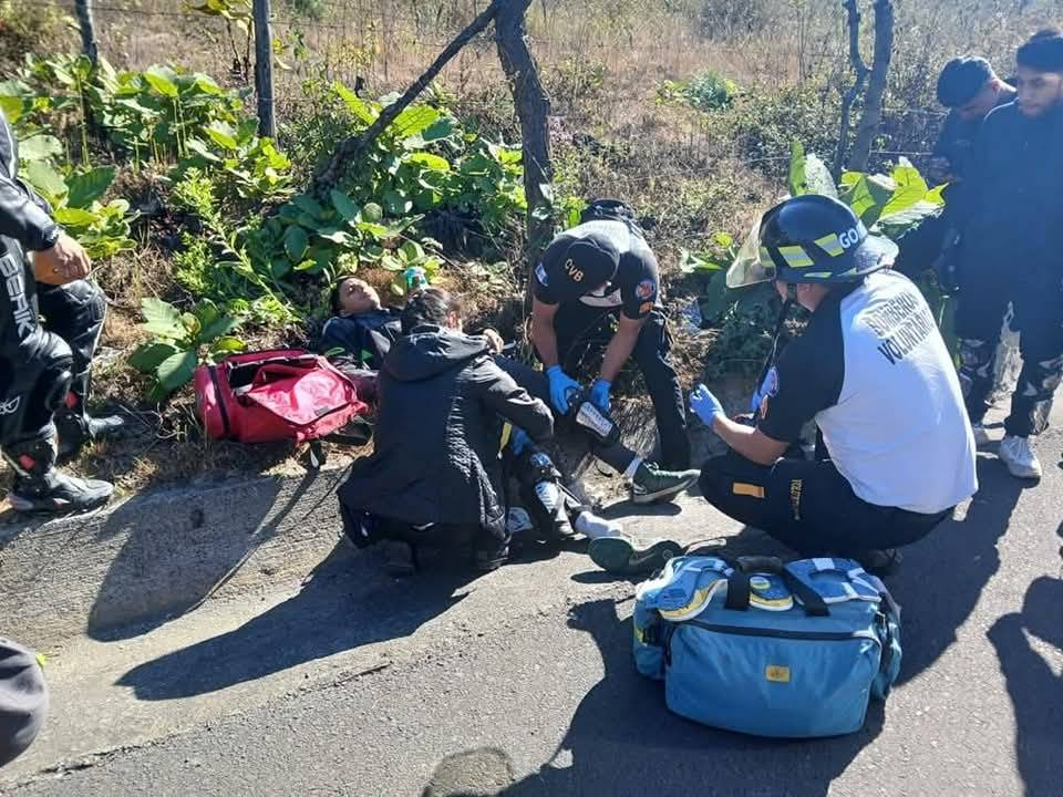 Motorista sufre accidente de tránsito en Chimaltenango - Radio Sonora