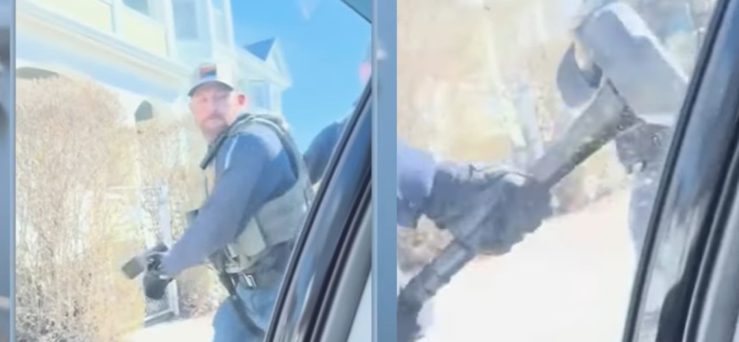¡Brutal arresto! Agentes de ICE destrozan auto para capturar a guatemalteco (VIDEO)