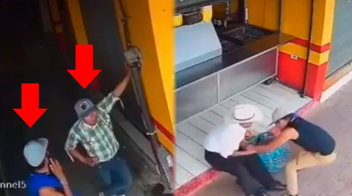 Captan asalto a abuelito mientras contaba su dinero en Chiquimula (VIDEO)