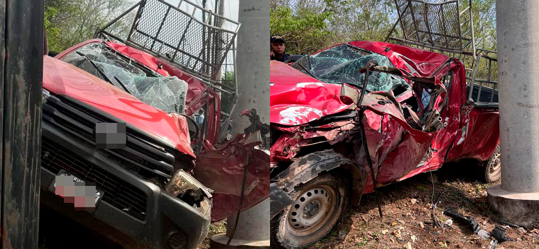Accidente de tránsito deja dos heridos en Jocotán