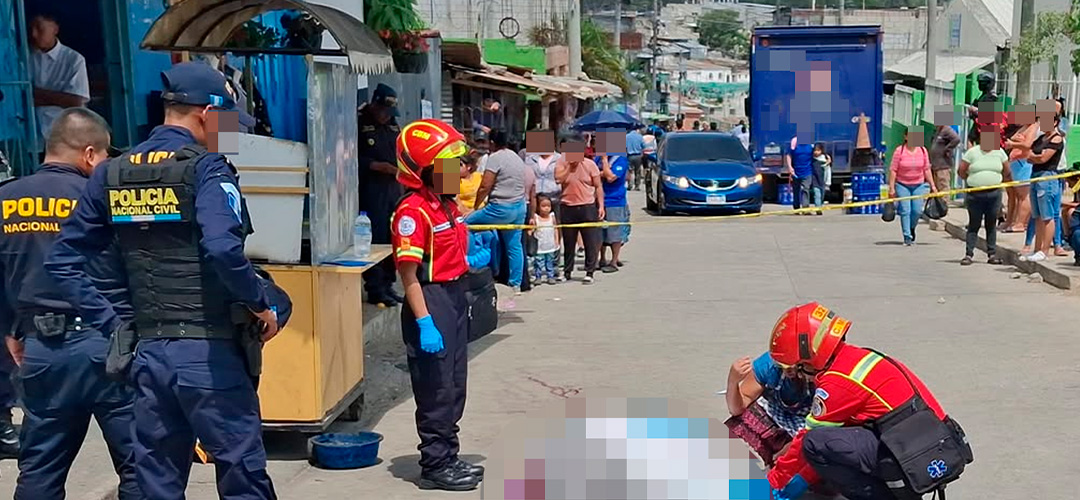 Pistoleros le quitan la vida a un joven en zona 18
