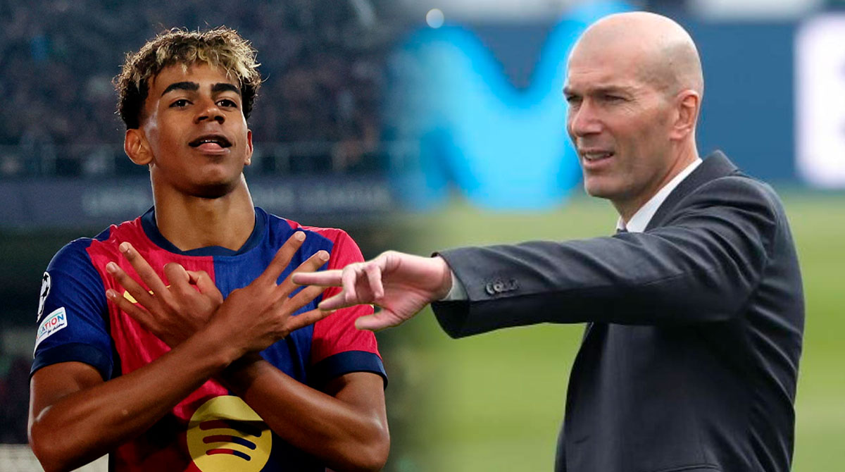 La frase de Zidane sobre Lamine Yamal que revoluciona al madridismo