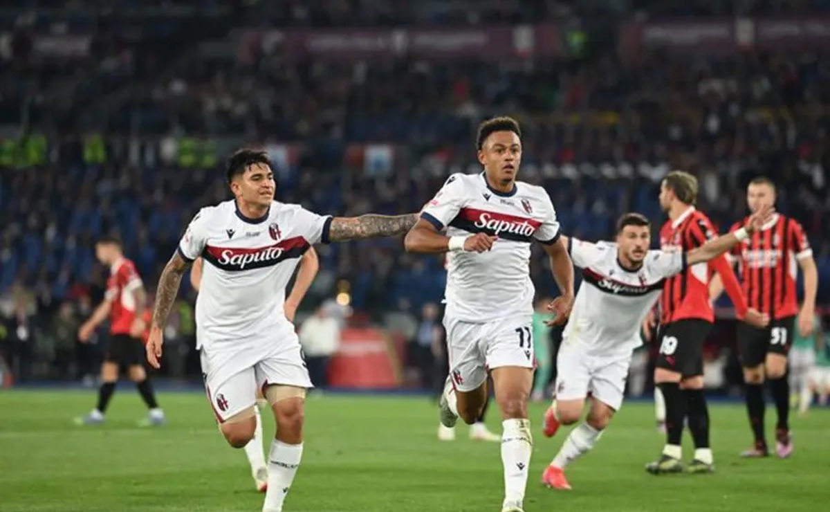 El Bolonia gana la Copa Italia 51 años después ante el Milan