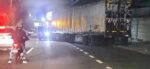 Fuerte accidente: Camión colisiona con vehículo en la ruta Interamericana