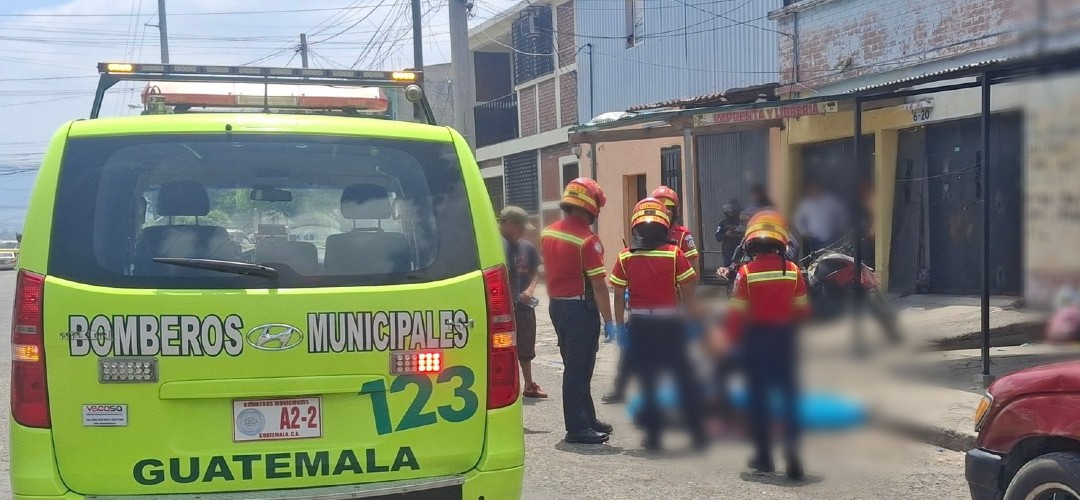 Intensa balacera deja tres heridos y dos fallecidos en la zona 3