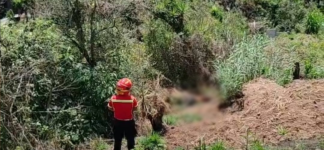 Localizan cuerpo en descomposición en la ruta al Atlántico