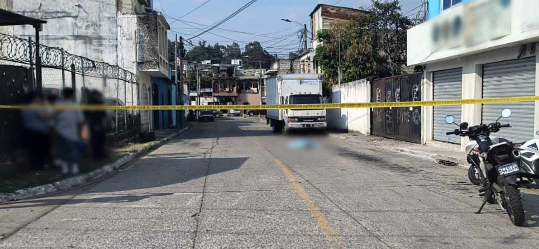 Ataque armado en San Miguel Petapa deja a menor de edad sin vida