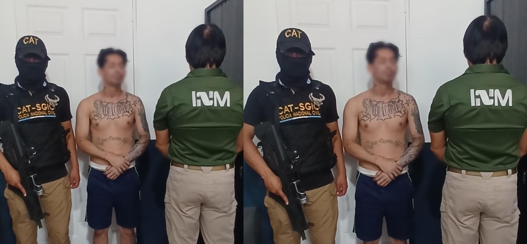 Expulsan a pandillero salvadoreño por agrupaciones ilícitas y extorsión