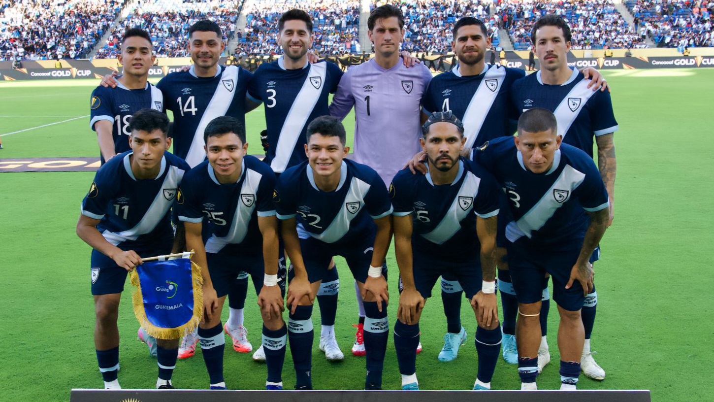 Esta es la alineación de Guatemala ante Panamá por la Copa Oro
