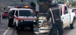 Dos personas resultan heridas tras accidente de tránsito