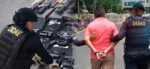 PNC decomisa 18 armas de fuego durante operativo en el Centro Histórico