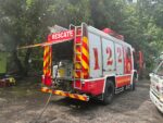 Reportan un incendio estructural en Siquinalá, Escuintla
