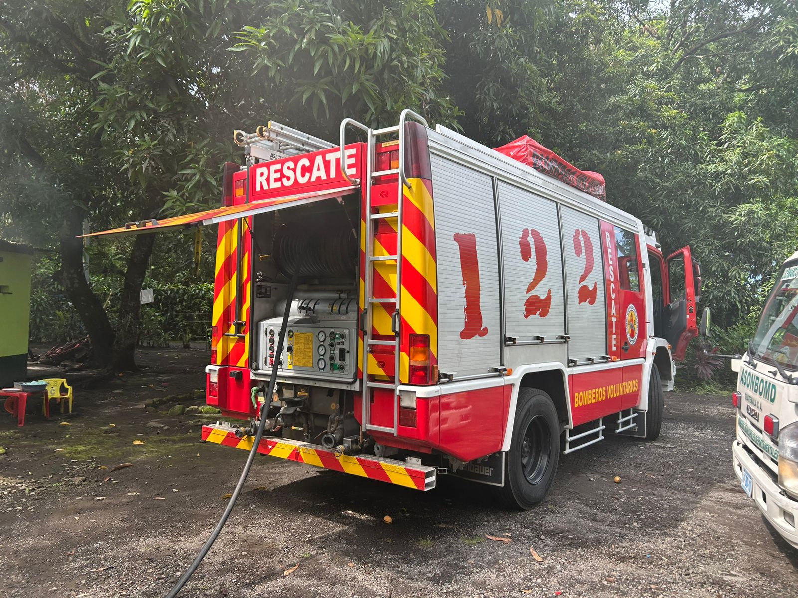 Reportan un incendio estructural en Siquinalá, Escuintla