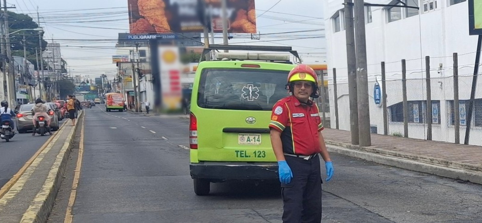 Motorista sufre fatal accidente en zona 5