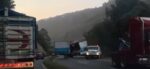 Camión se accidenta en la ruta Interamericana