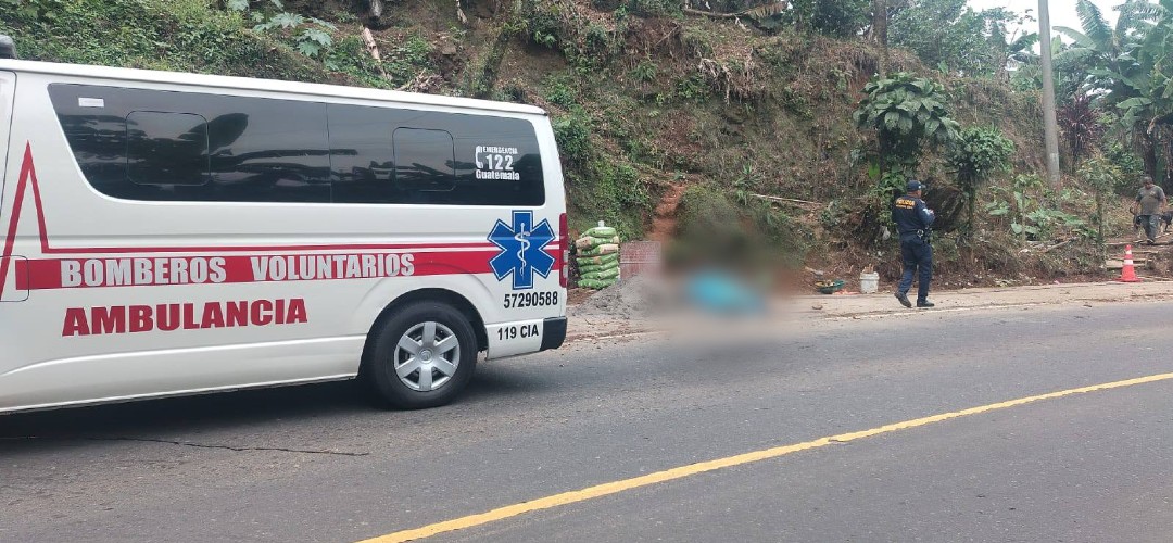 Pistoleros le quitan la vida a un hombre en carretera de Colomba a Xela