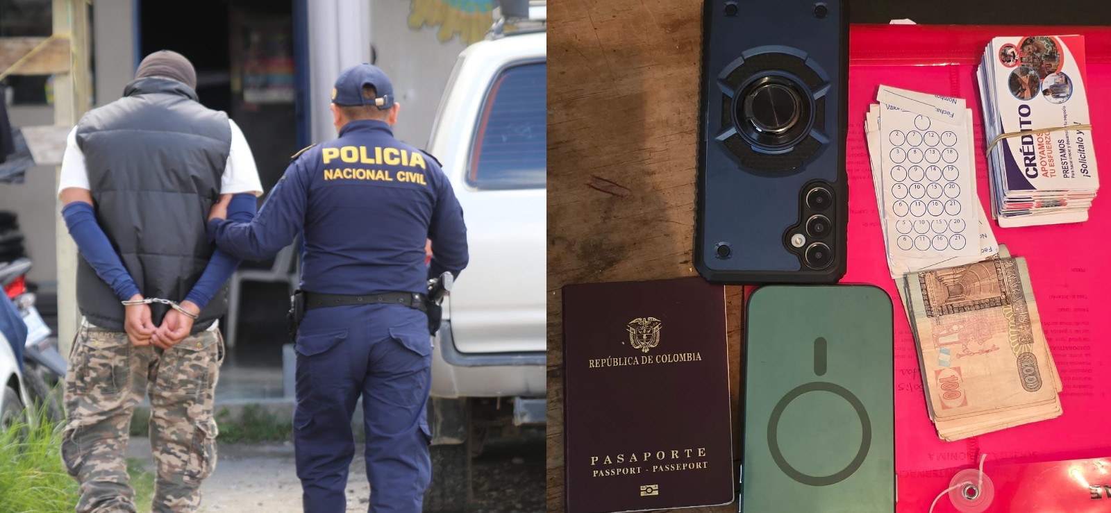 Capturan a colombiano señalado de amenazas durante cobros