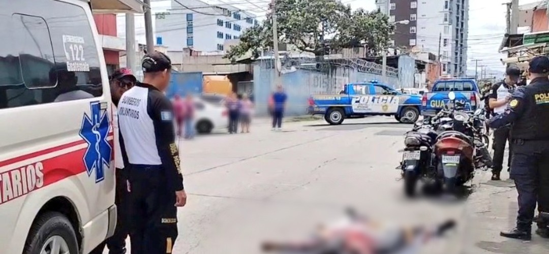 Joven es asesinado a balazos en la zona 6
