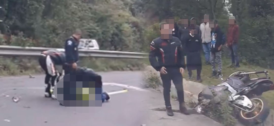 Motociclistas colisionan en la ruta Interamericana