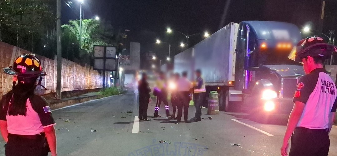 Motorista muere tras accidente en la ruta al Pacífico