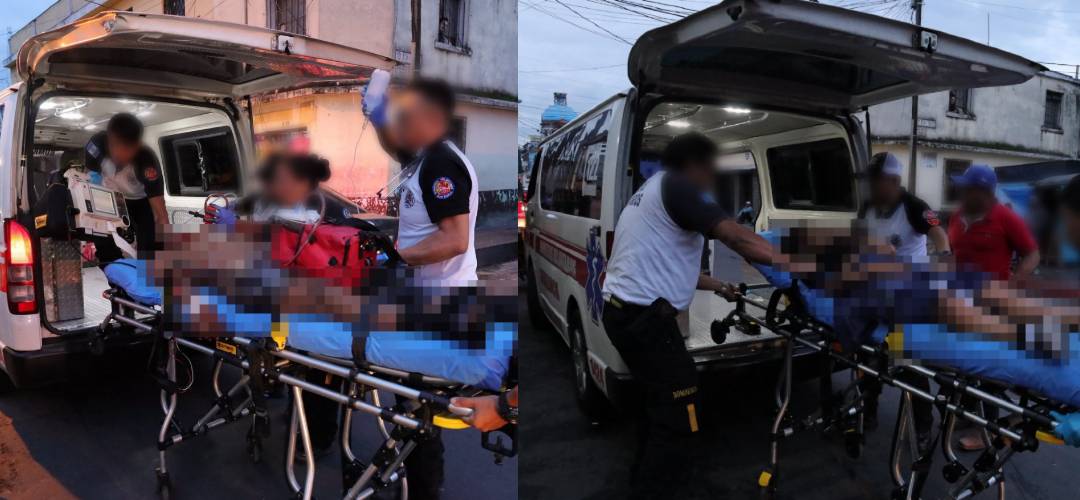 Ataque armado en zona 1 deja heridos a dos adolescentes