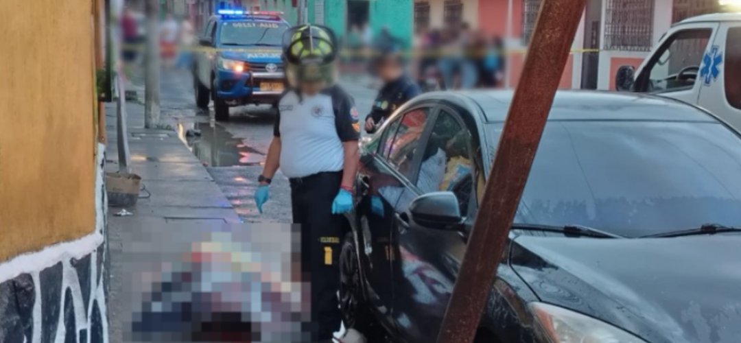 Balacera en zona 6 deja una mujer herida y un hombre fallecido