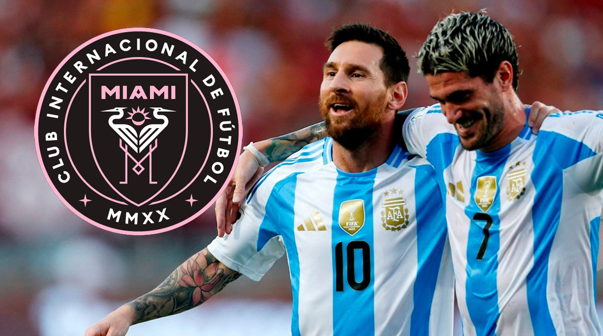 Rodrigo De Paul se suma al Inter Miami y jugará con Messi