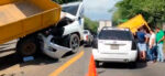 Fuerte accidente de tránsito en km 115 ruta al Atlántico