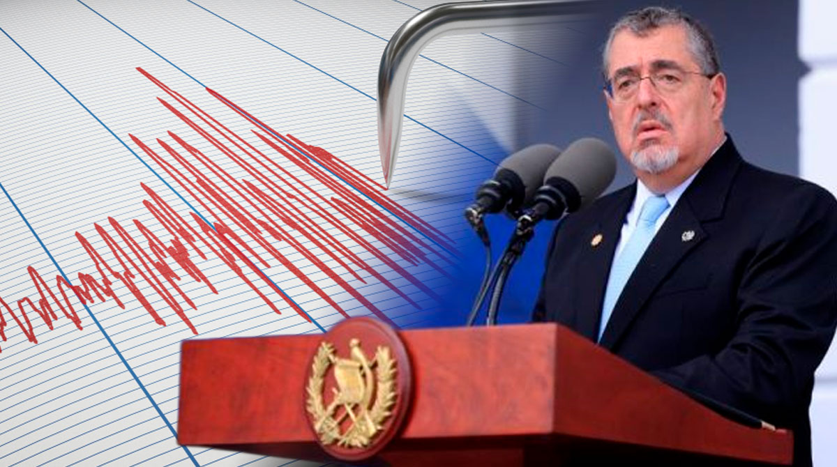 Presidente Arévalo se pronuncia por los sismos en Guatemala