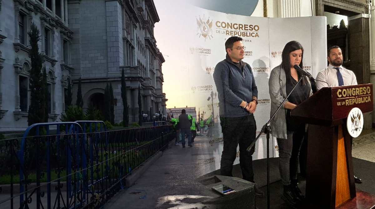 Diputados toman medidas legales contra el STEG por daños al Palacio Nacional