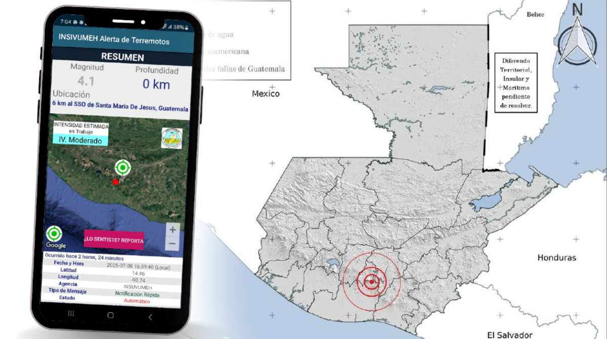 Predicción falsa de terremotos se vuelve viral: Insivumeh interviene