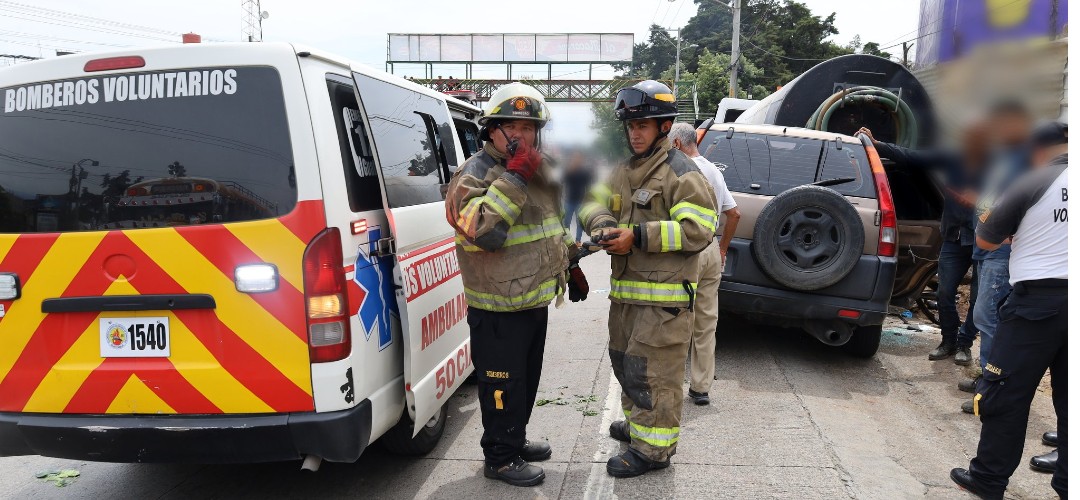 Accidente en ruta al Atlántico deja 6 heridos