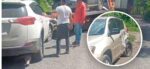 Reportan triple colisión en ruta al Atlántico
