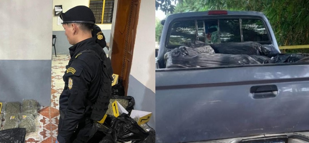 Localizan más de 100 kilos de droga en San Marcos