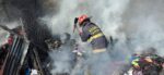 Reportan incendio estructural en el interior de una vivienda en Coatepeque