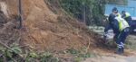 Se registra derrumbe en la ruta hacia Santa Lucía Milpas Altas