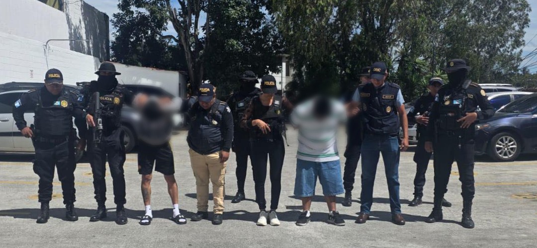 PNC desmantela banda de sicarios en Mixco