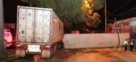 Contenedor se desprende de tráiler en Anillo Periférico