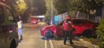 Piloto pierde el control y colisiona en Calzada Aguilar Batres