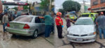 Accidente en calle martí deja a un hombre herido