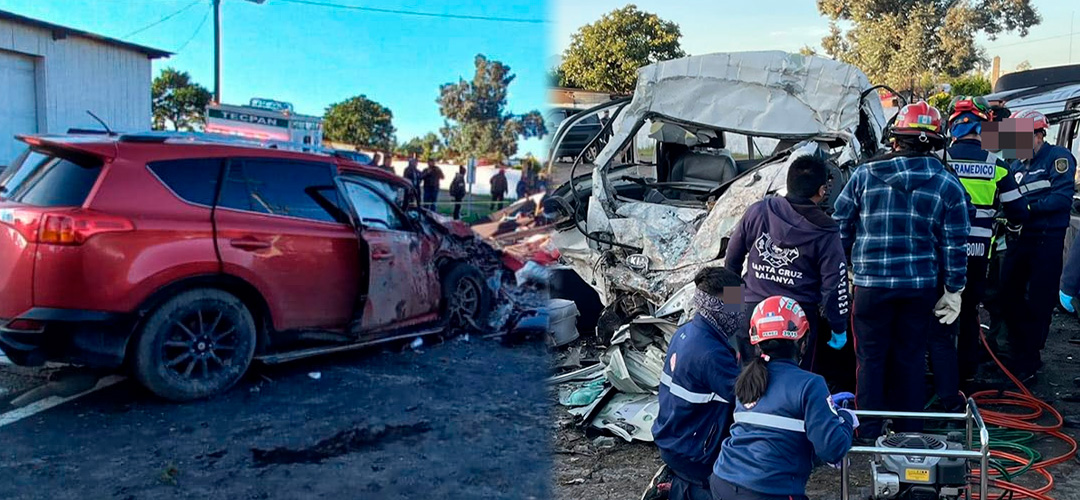 Accidente en Ruta Interamericana deja dos fallecidos y cuatro heridos