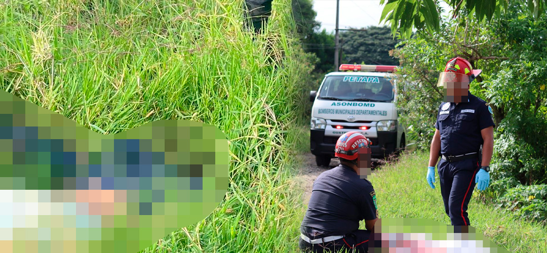 Hallan el cadáver de una mujer en San Miguel Petapa