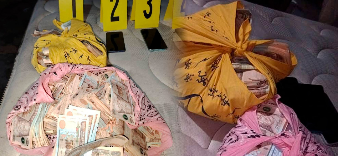 Localizan Q400 mil durante allanamiento en Suchitepéquez