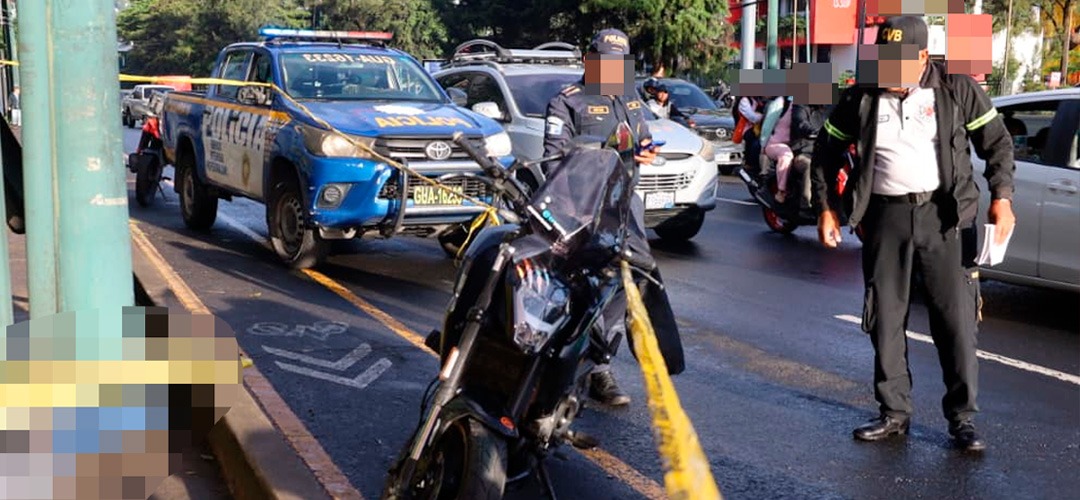 Motorista pierde la vida en accidente en la Calzada Roosevelt