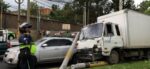 Reportan doble colisión en calzada Atanasio Tzul