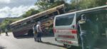 Reportan múltiple accidente en San Pedro Ayampuc