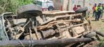 Piloto pierde el control y vuelca en zona 11 de Cobán