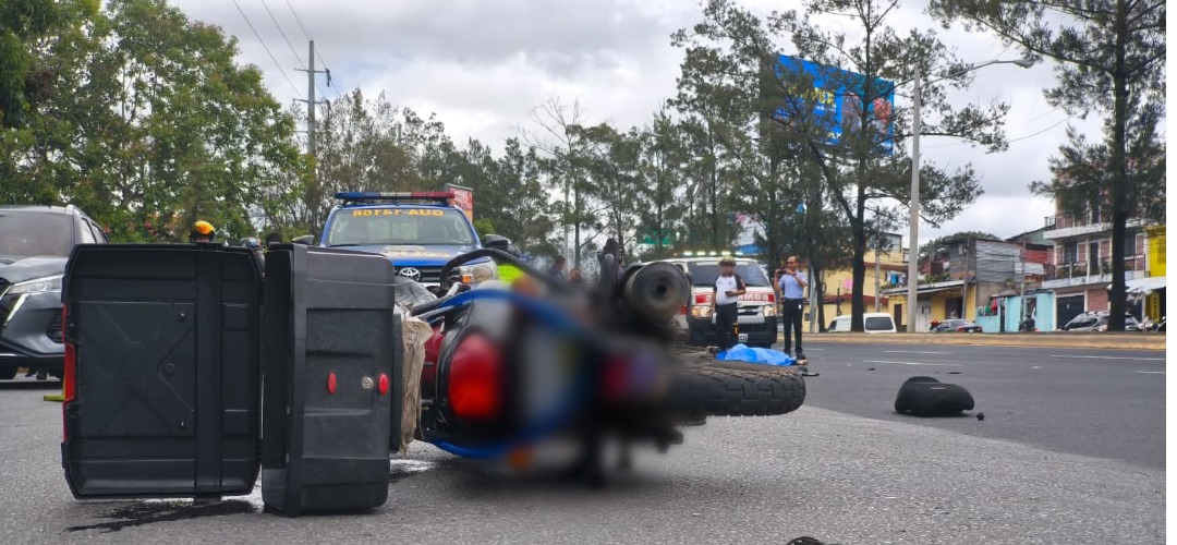 Motorista sufre fatal accidente en Anillo Periférico