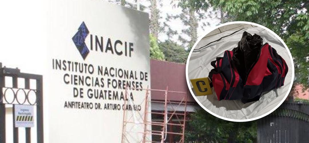 Inacif detalla la causa del fallecimiento de la víctima hallada en maleta en Mixco